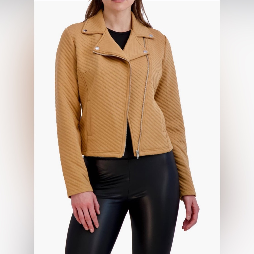 NWT Ookie & Lala
Linear Knit Moto Jacket